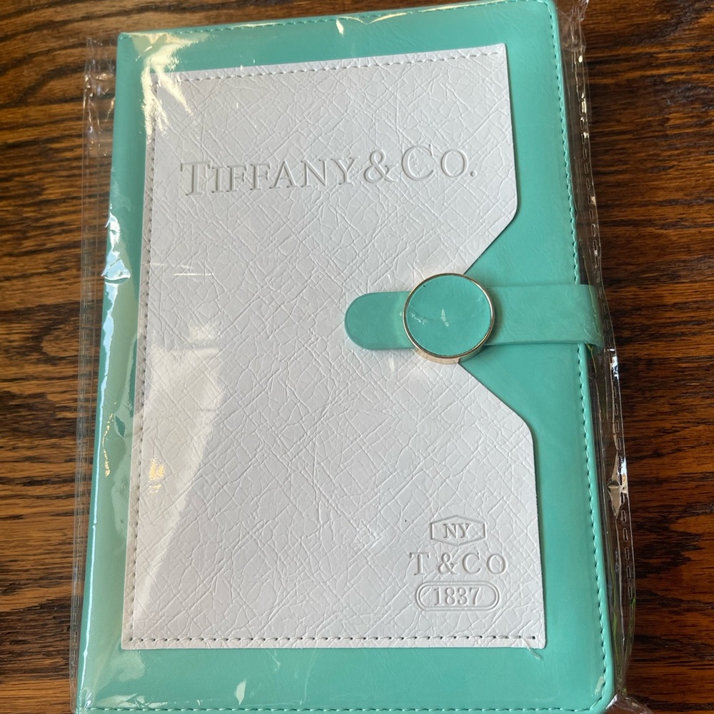 Tiffany & Co. Tiffany Green and White Journal